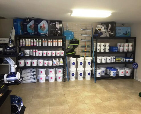 image of pool supply store in The Woodlands